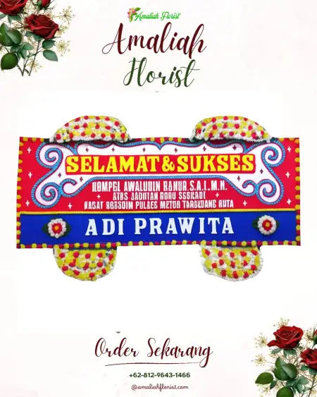 Papan Bunga Ucapan Selamat Sumurboto